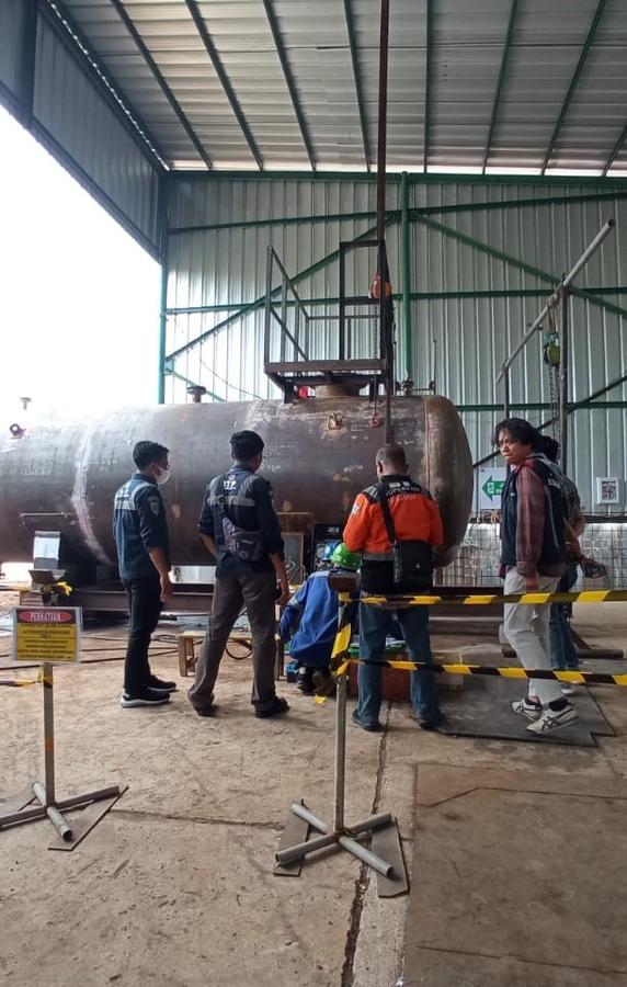Pressure vessel inspection